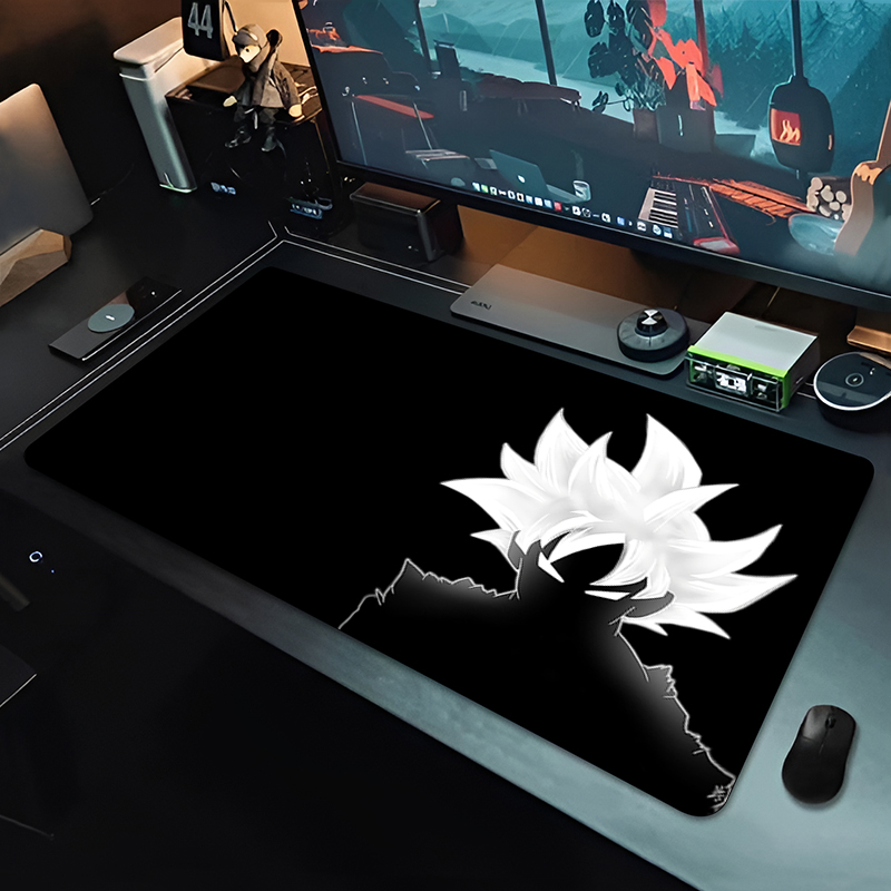 Pc Gaming Keyboard And Mouse - Alfombrilla de Ratón DBZ Black Anime