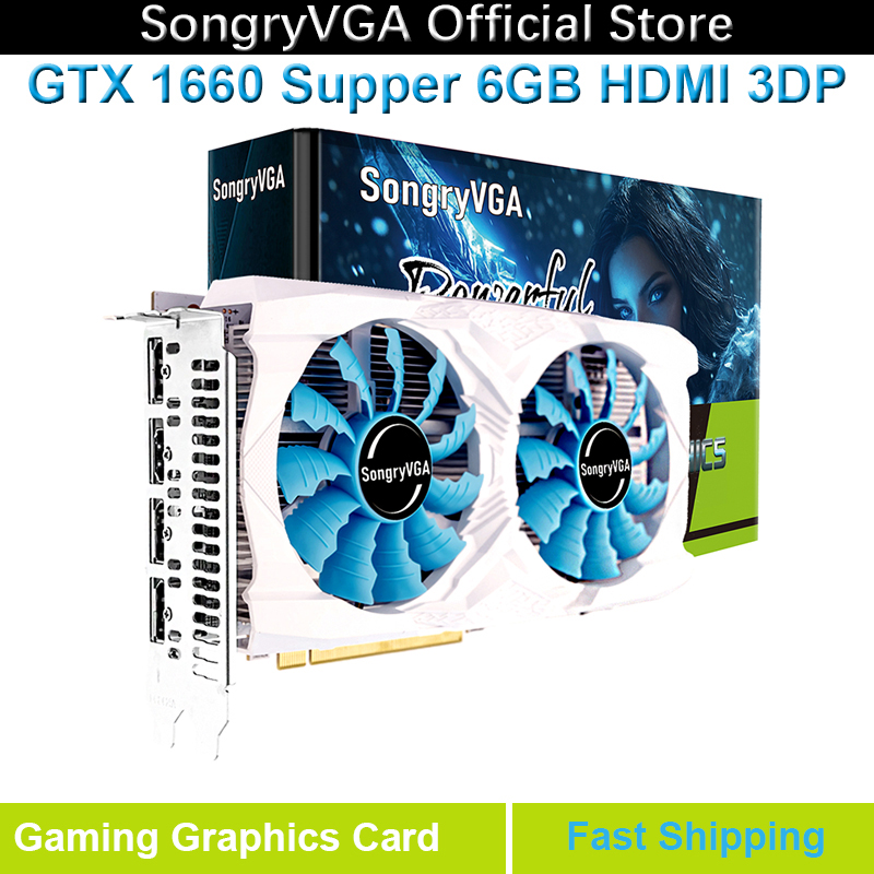 Pc Gaming Gtx 1660 Super - Tarjeta gráfica SongryVGA GTX 1660 Super