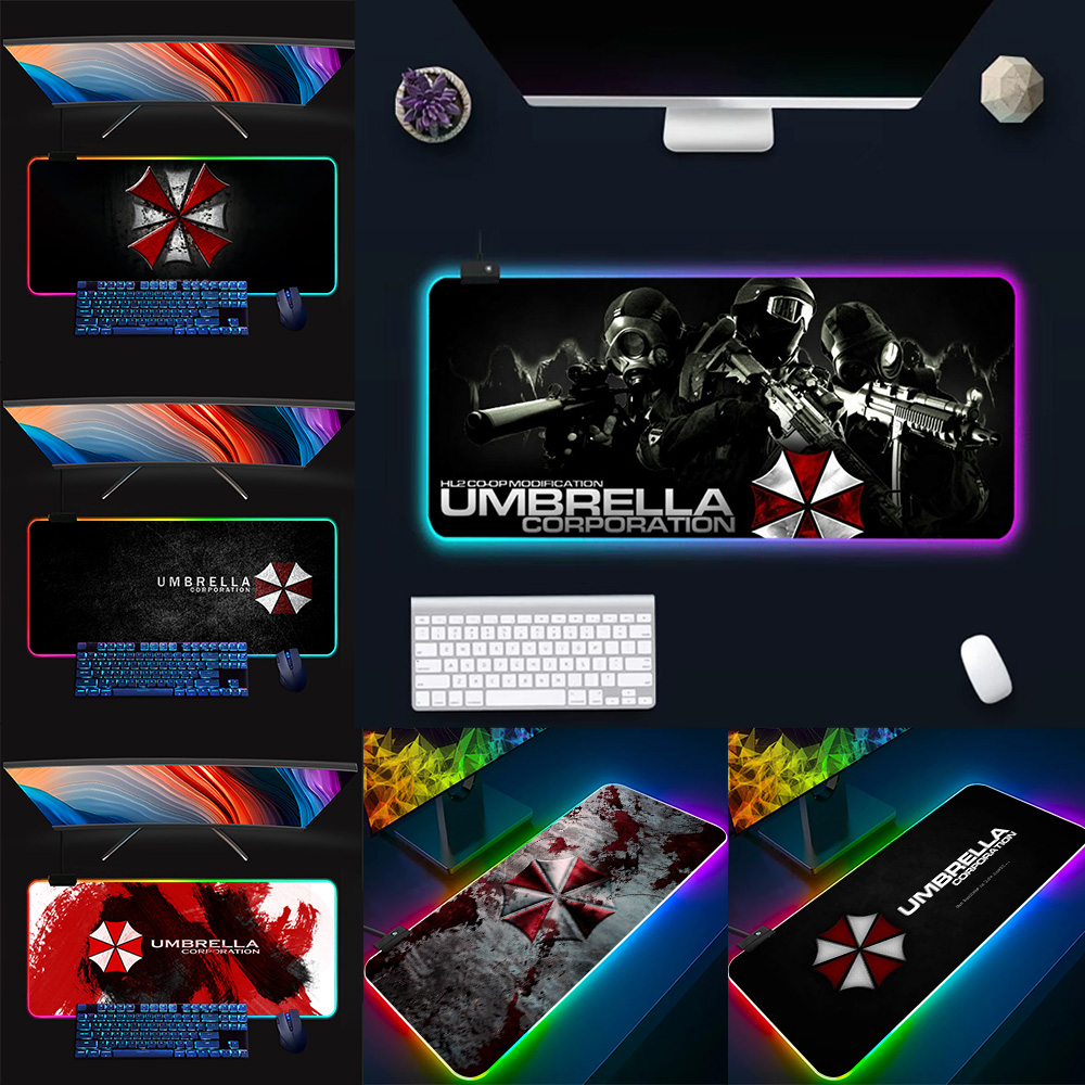 Pc Gaming Umbrella - Umbrella Corporation-alfombrilla de ratón para teclado
