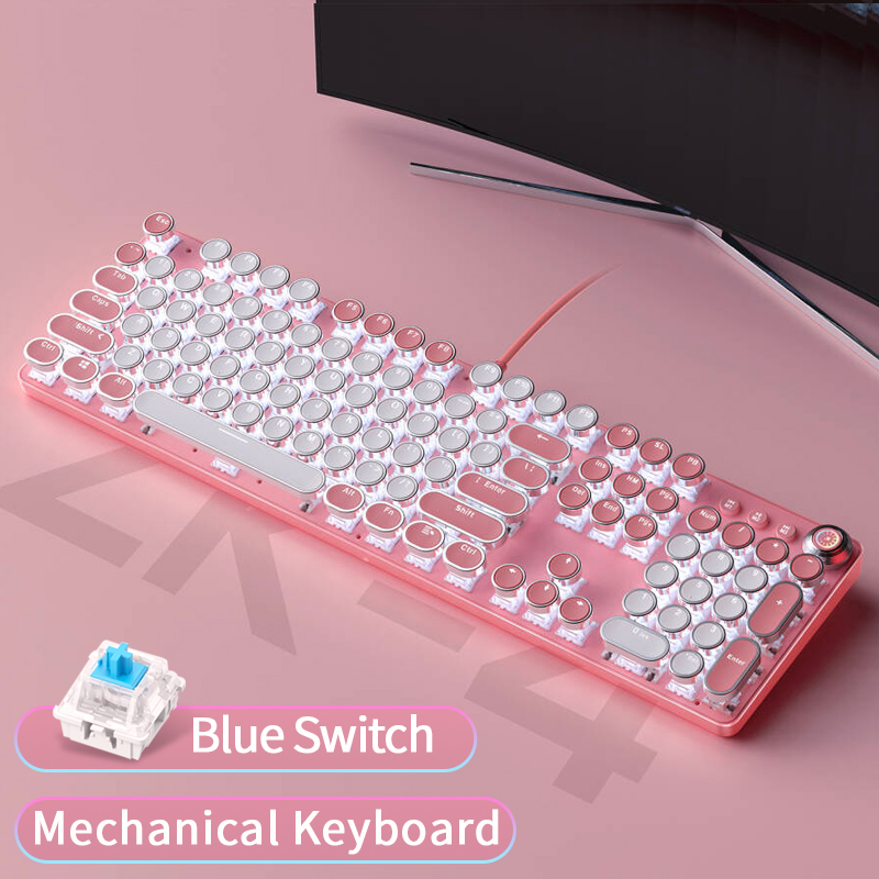 Anti-Ghosting Keyboard - Teclado mecánico de tamaño completo de