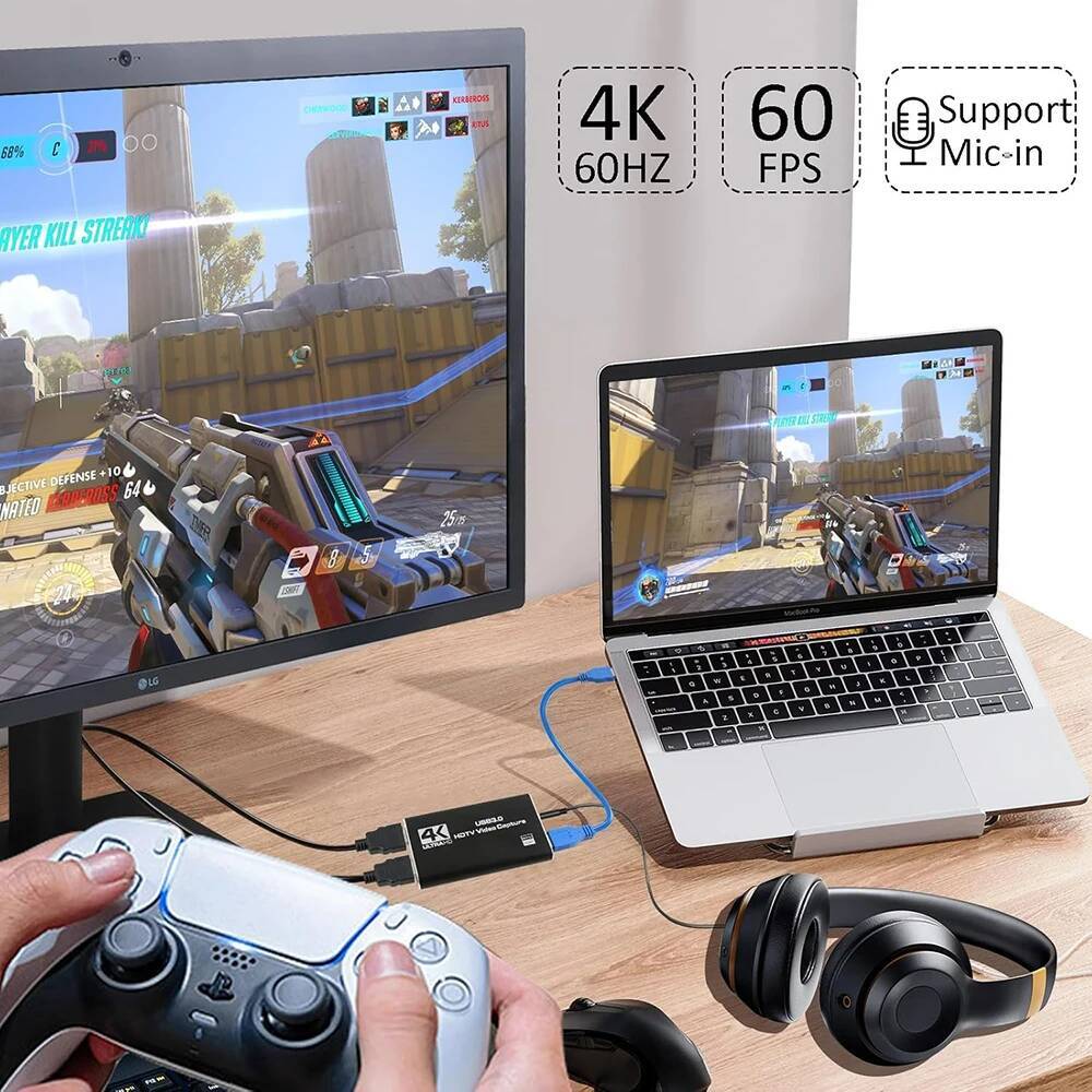 Tarjeta de captura de vídeo 4K - Pc Gaming Game reseña y precio