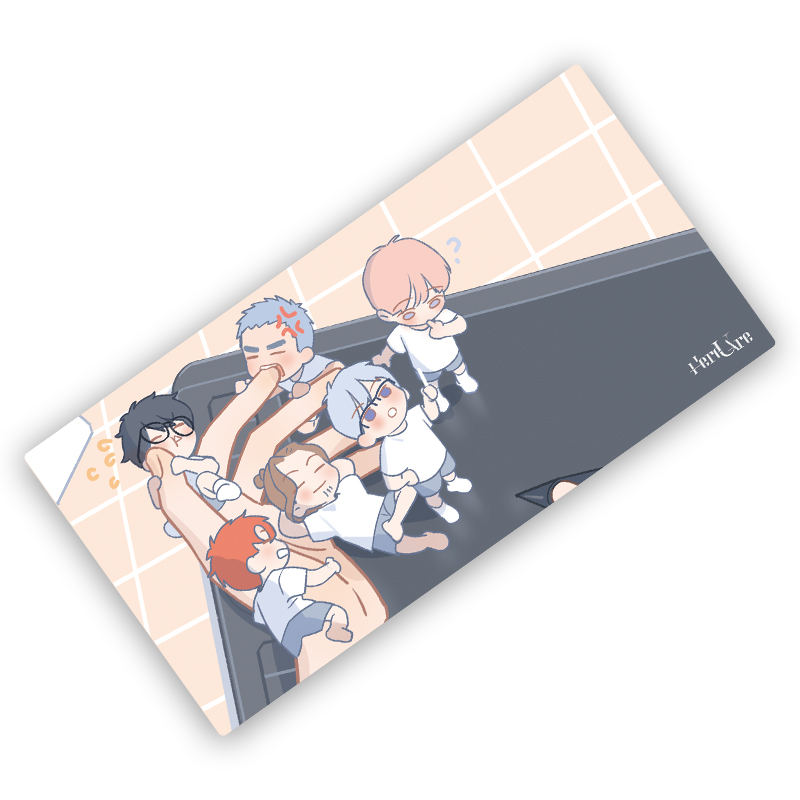Aquí U Are Manga Art Gaming Mo - Gaming Desk Mat reseña y precio