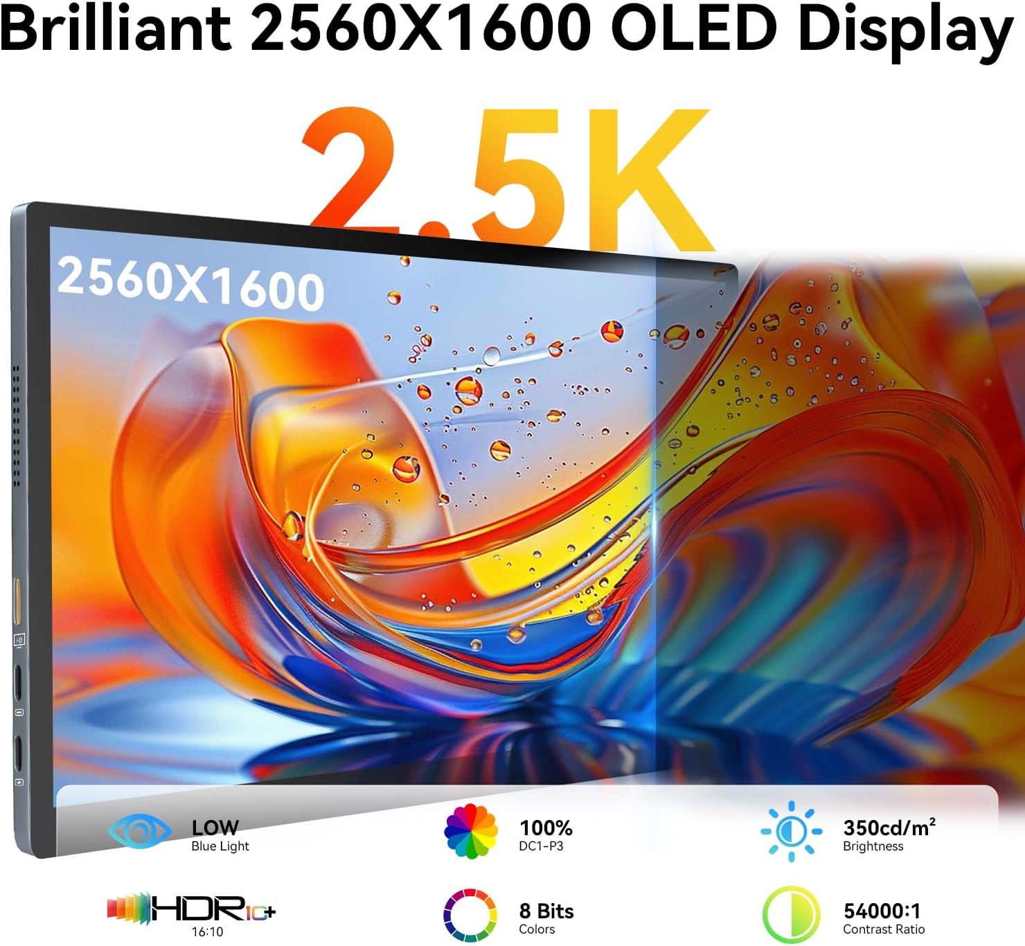 Monitor táctil portátil OLED d - Pc Gaming Desk reseña y precio