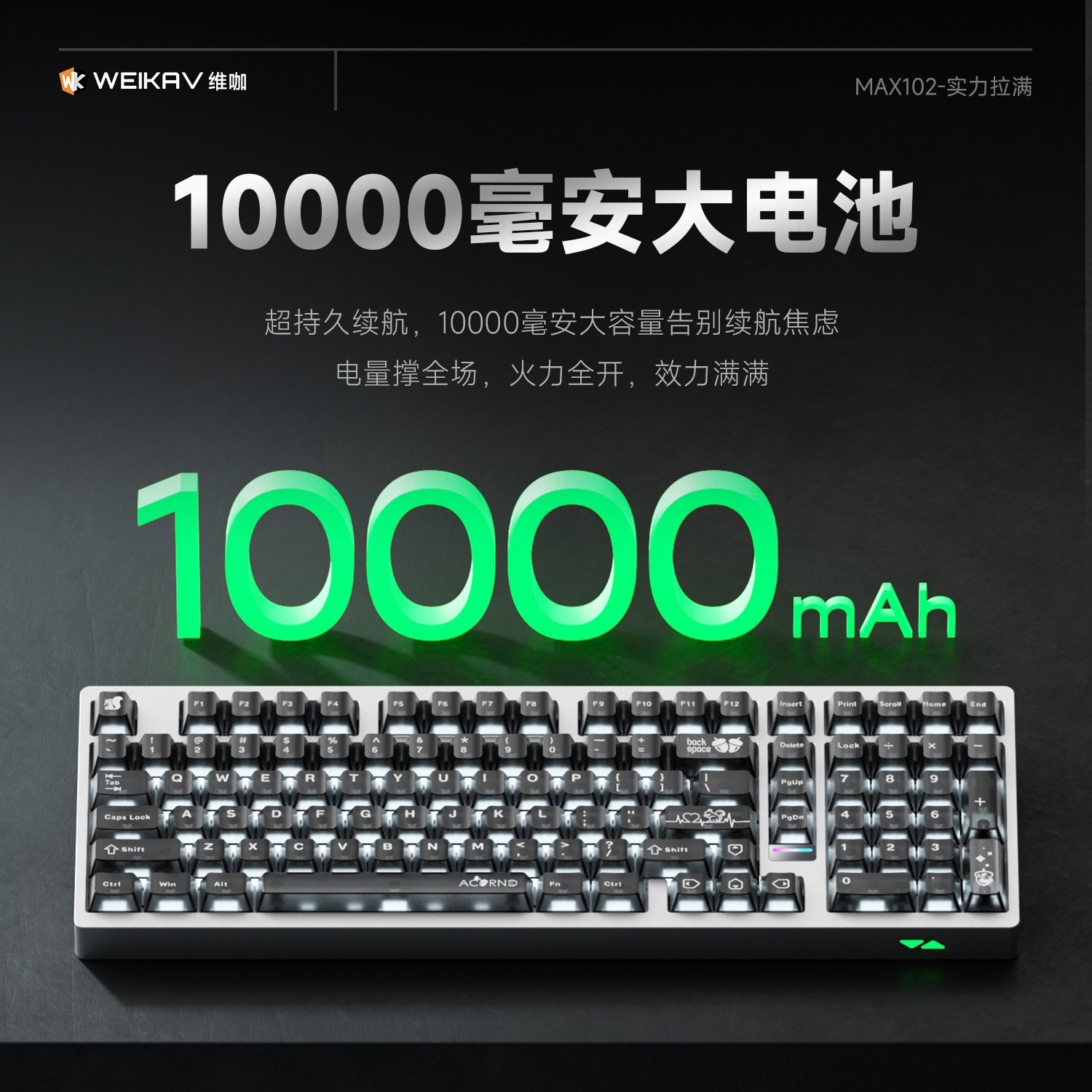Teclado mecánico inalámbrico W - Pc Gaming Desk reseña y precio