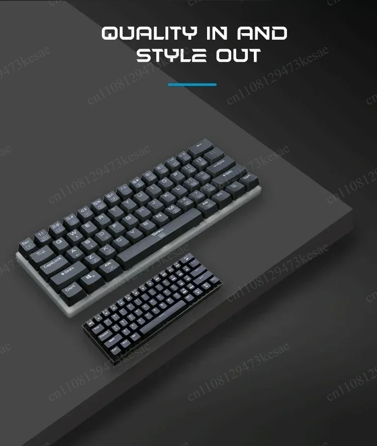 Teclado Mecánico para Juegos K - Anti-Ghosting Keyboard reseña y precio
