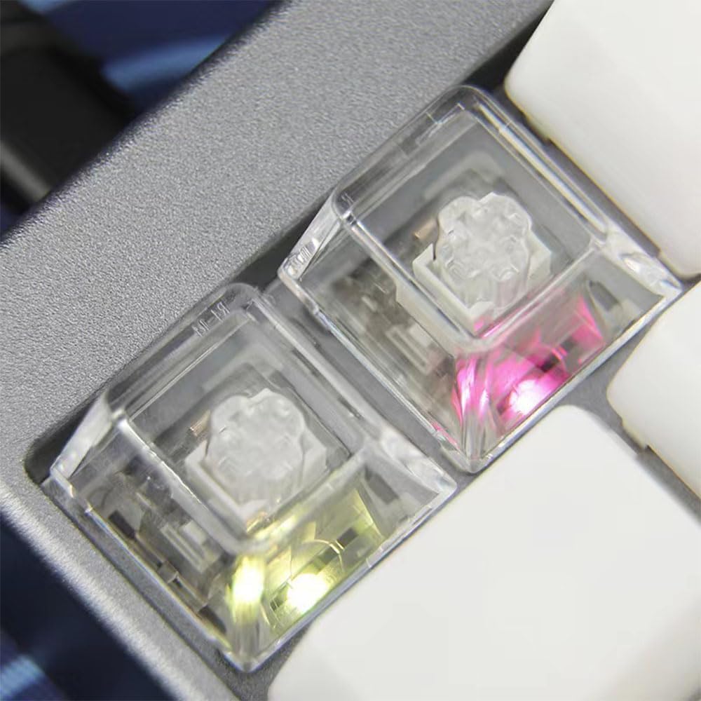 Teclas R4 transparentes de ABS - Anti-Ghosting Keyboard reseña y precio