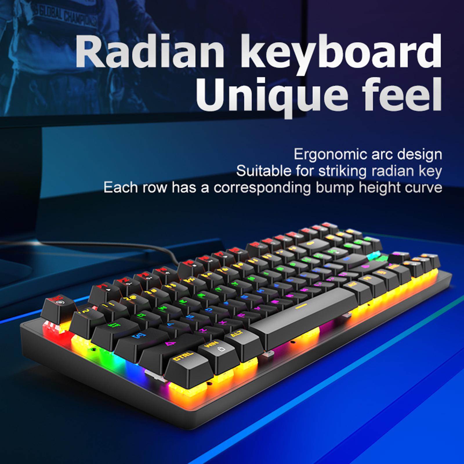 Teclado Mecánico para Juegos,  - Anti-Ghosting Keyboard reseña y precio