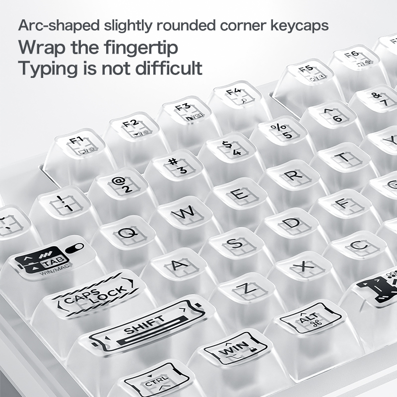 Teclado RGB Transparente con C - Anti-Ghosting Keyboard reseña y precio