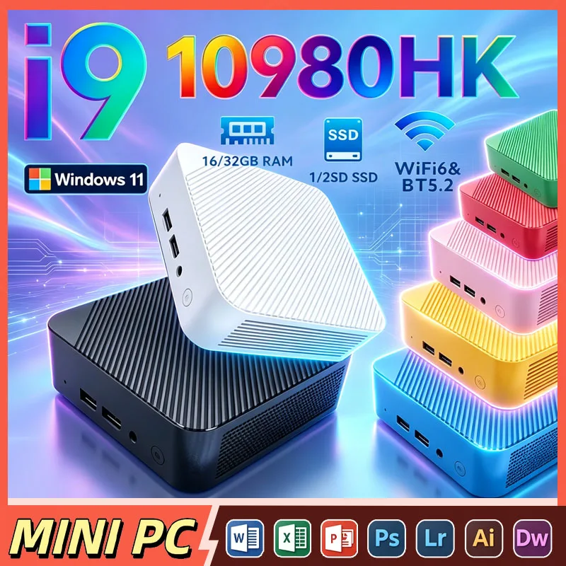 Mini PC Intel Core I9-10980HK, - Pc Gaming All In One reseña y precio